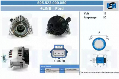 CV PSH 595522090050 -  Генератор